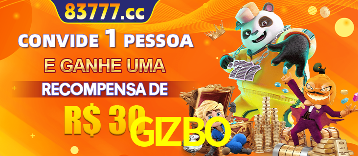 Banner institucional da GIZBO sobre parceria de marcas e criação de uma marca de excelência, apresentando os mascotes de jogos populares como o Fortune Tiger.